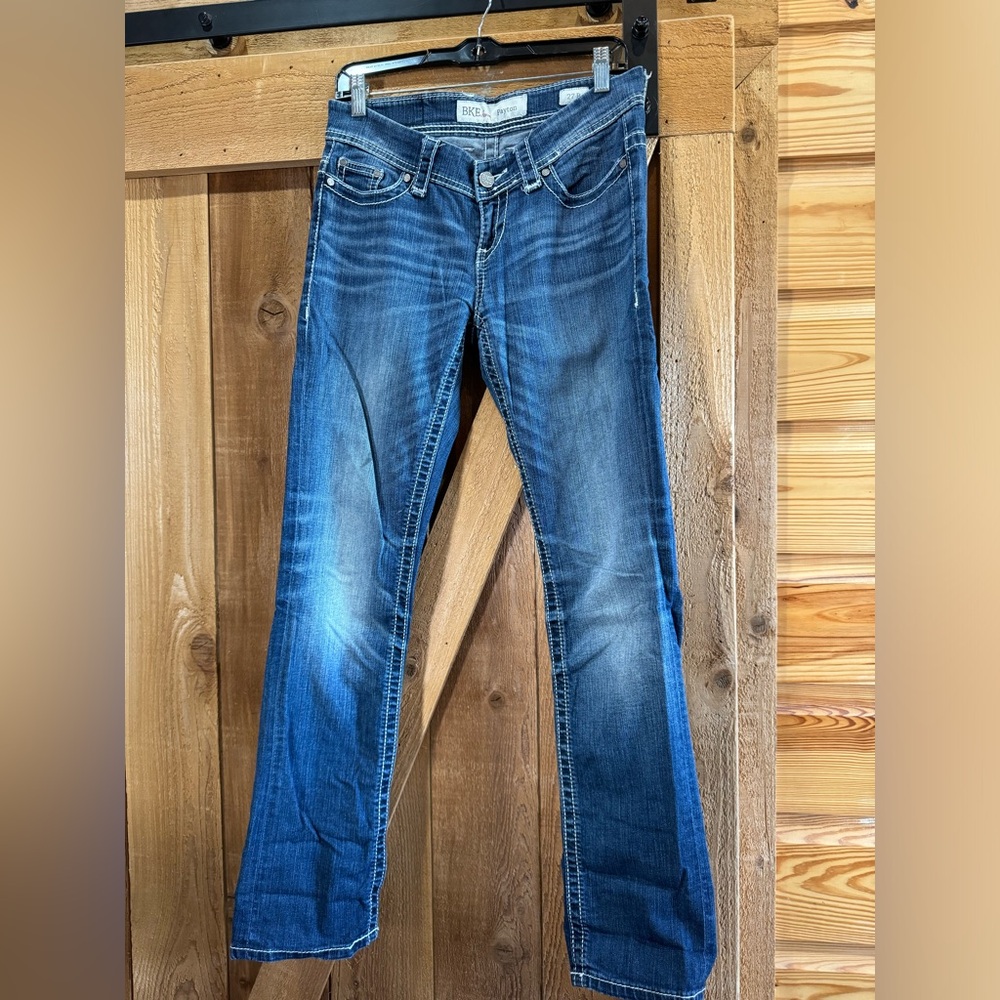 BKE Women's Skinny Jeans in Deep Blue